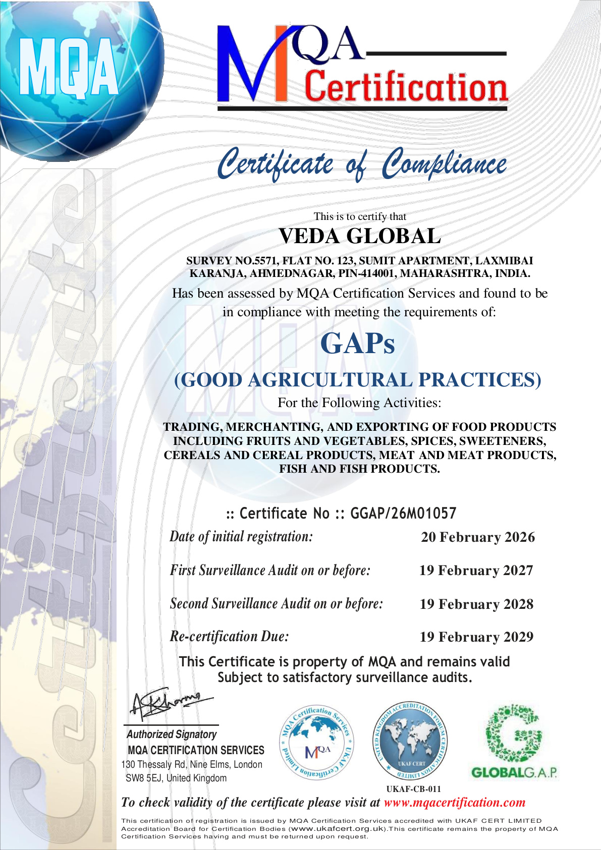 Global G.A.P